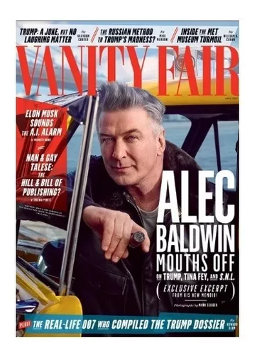 Revista Vanity Fair - Abril 2017 - En Inglés