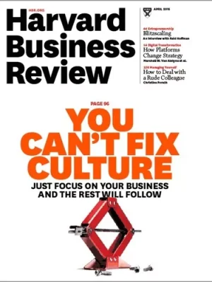 Harvard Business Review 04/16. Revista De Negocios En Inglés