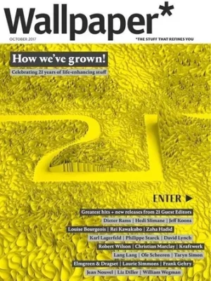 Revista Wallpaper  10/17. Diseño, Arquitectura. En Inglés