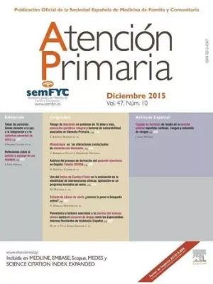 Revista Atención Primaria 12 / 2015