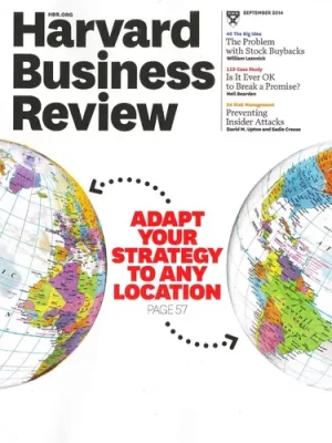 Harvard Business Review 09/14. Revista De Negocios En Inglés