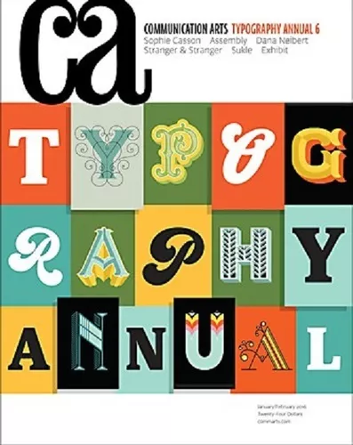 Communication Arts | Typography Annual 6 | Jan/ Feb 2016