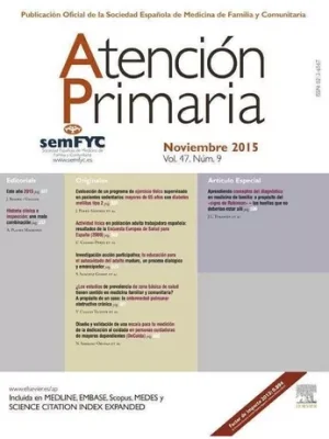 Revista Atención Primaria 11 / 2015