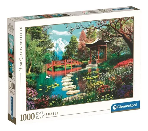 Rompecabezas 1000 Piezas Gardens Of Fuji - Clementoni