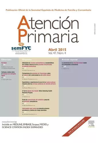 Revista Atención Primaria 04 / 2015