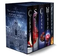 The Lunar Chronicles:cinder, Scarlet, Cress, Fairest, Winter