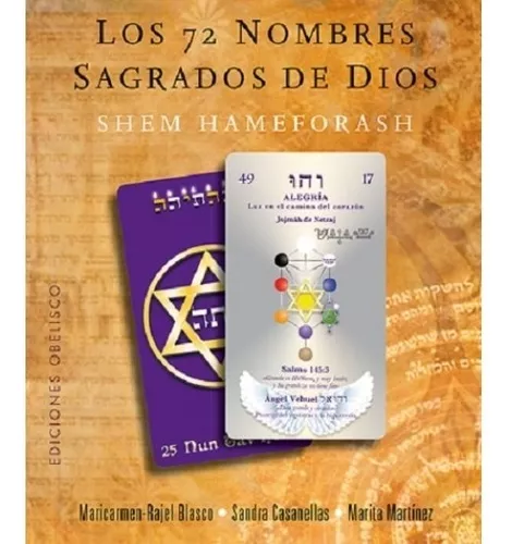 Los 72 Nombres Sagrados De Dios | Libro + 73 Cartas