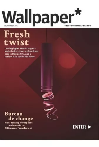Revista Wallpaper 11/17. Diseño, Arquitectura. En Inglés