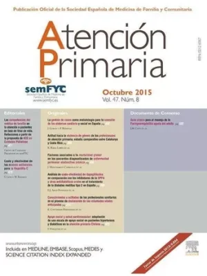 Revista Atención Primaria 10 / 2015