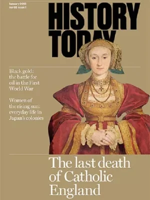 Revista History Today I Enero 2018. En Inglés