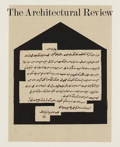 The Architectural Review I 09/20. Revista En Inglés