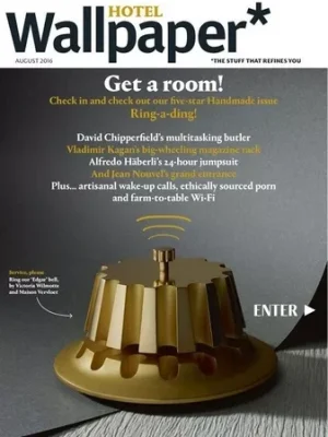 Revista Wallpaper  08/16 . Diseño, Arquitectura. En Inglés