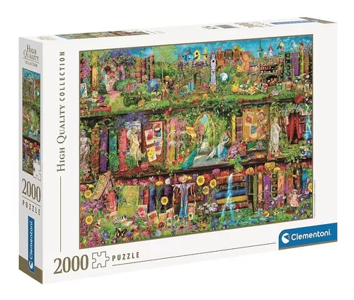 Rompecabezas 2000 Piezas Jardín - Clementoni