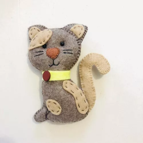 Imán Para Nevera. Gato Paño Lency