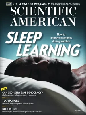 Revista Scientific American Noviembre 2018. Inglés