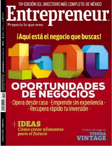 Revista Entrepreneur En Español - Junio 2016