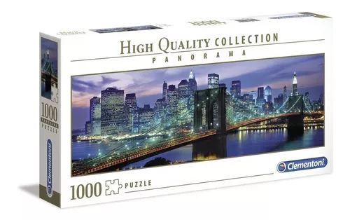 Rompecabezas Puente De Brooklyn Ny - 1000 Piezas Clementoni