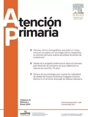 Revista Atención Primaria 01 / 2019