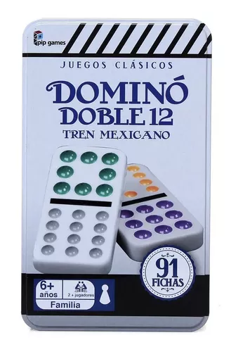 Juego Dominó Doble 12 - Pip Games