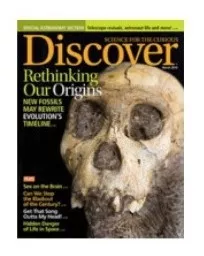 Revista Discover Marzo 2016. En Inglés