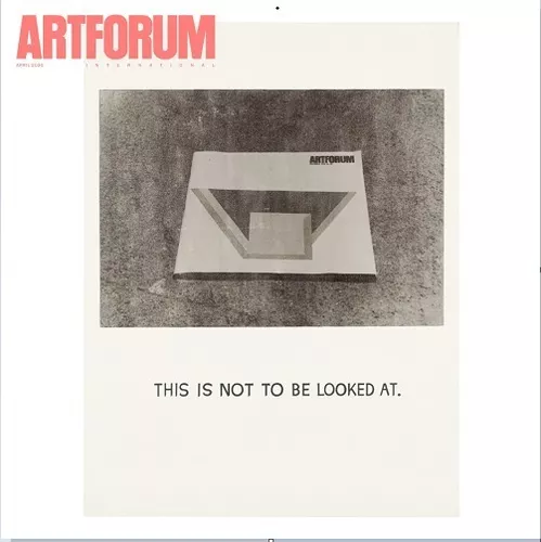 Revista Art Forum | Abril 2020 | En Inglés