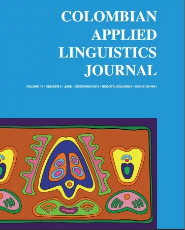 Colombian Applied Linguistics Journal # 2 - 2013