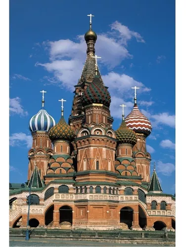 Rompecabezas 1000 Piezas Catedral De San Basilio - Rusia