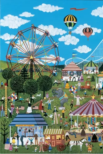 Rompecabezas 1000 Piezas Carnaval En Willow Bend