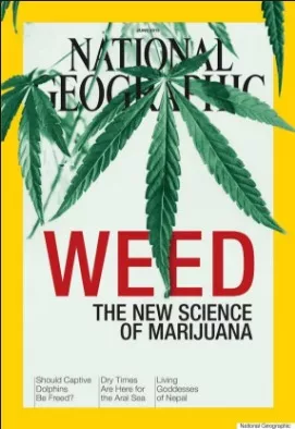National Geographic 6/15  Weed  Revista En Inglés
