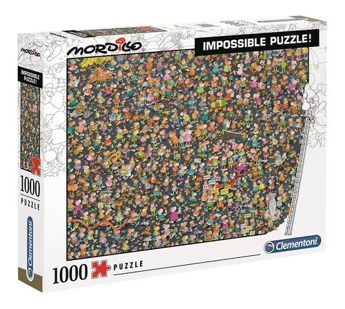 Rompecabezas 1000 Piezas Mordillo - Clementoni Impossible