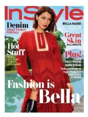 Revista In Style Agosto 2017 En Inglés