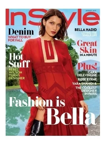 Revista In Style Agosto 2017 En Inglés