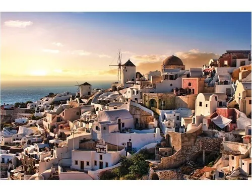 Rompecabezas 1000 Piezas Santorini - Grecia