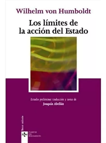Los Límites De La Acción Del Estado | Whilem Von Humbolt