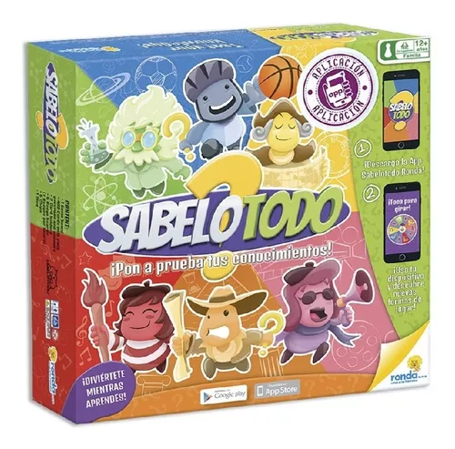 Juego De Mesa Sabelotodo - Incluye Envío Y App Web