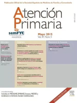 Revista Atención Primaria 05 / 2015