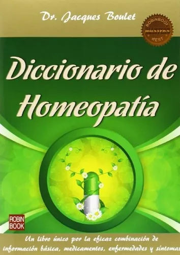 Diccionario De Homeopatía | Jacques Boulet