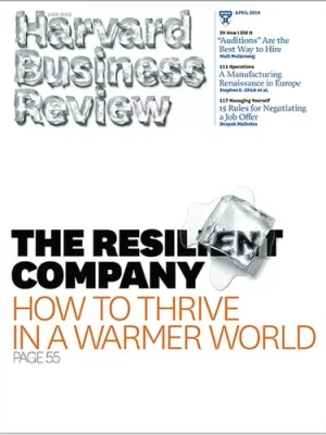 Harvard Business Review 04/14. Revista De Negocios En Inglés