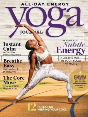 Revista Yoga Journal  I  08/20. En Inglés