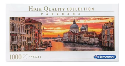 Rompecabezas Gran Canal Venecia 1000 Piezas - Clementoni