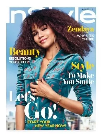Revista In Style Enero 2018 En Inglés