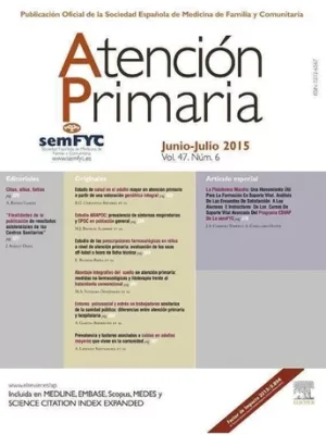 Revista Atención Primaria 07 / 2015