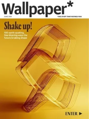 Revista Wallpaper  06/18. Diseño, Arquitectura. En Inglés