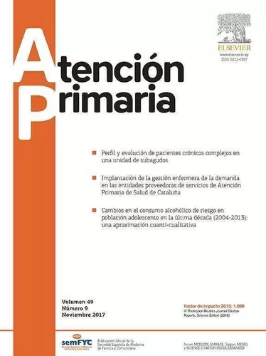 Revista Atención Primaria 11 / 2017