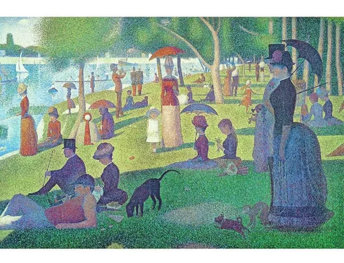 Rompecabezas 1000 Piezas Tarde De Domingo En La Isla Seurat