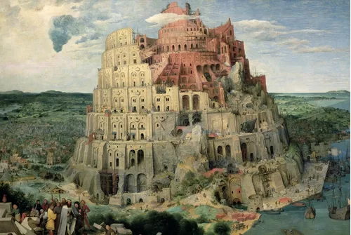 Rompecabezas 1000 Piezas La Torre De Babel, Pieter Brueghel