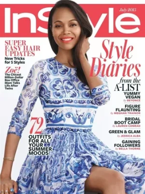 Revista In Style Julio 2015 En Inglés