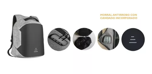Morral Antirrobo Con Candado Incorporado