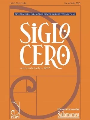 Siglo Cero. 4/15. Revista Sobre Discapacidad Intelectual