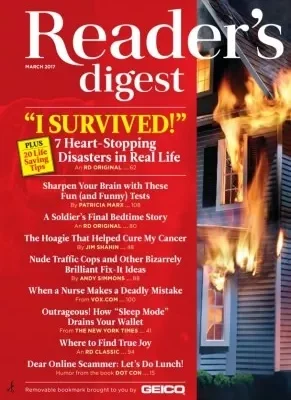 Reader's Digest Mar/17.  Revista De Interés General. Inglés